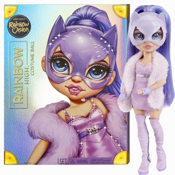 424857-INT Rainbow High Costume Ball Violet Willow