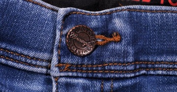 WRANGLER spodnie HIGH jeans TEXAS SLIM _ W31 L34
