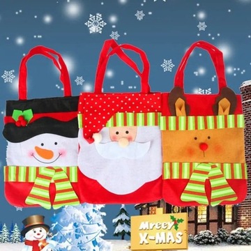 РОЖДЕСТВЕНСКИЙ СУМОК ПОДАРОЧНЫЙ СУМОК САНТА-КЛАУС