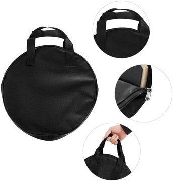 PRACTICE PAD PERKUSYJNY Z PAŁECZKAMI PERKUSYJNYMI DWUSTRONNY PAD DO ĆWICZEŃ
