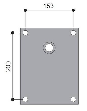 Механизм ITALIAN TILT 15x20 для стульев и кресел, массивный