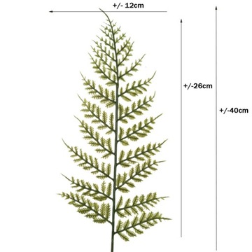 ИСКУССТВЕННЫЙ ПАПОРОТНИК ЛИСТ ВЕТКА ДЛЯ ПЛАТЬЯ
