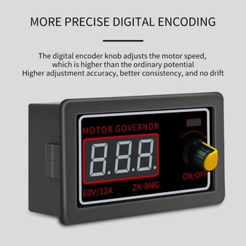 ШИМ-контроллер скорости двигателя, контроллер вентилятора двигателя генератора, 1 кГц, 12 А, 500 Вт