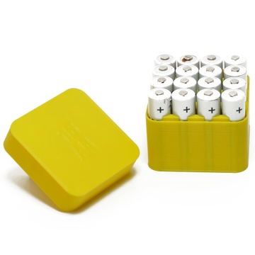 Коробка-органайзер для батареек АА - 16 шт R6