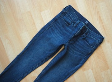 GAP __ PIĘKNE SPODNIE JEANS __ R. 34/XS