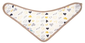 МЯГКИЙ ШАРФ-КОМБИНЕЗОН AKUKU НА ЗАВИСКЕ С СЕРДЦАМИ 2в1