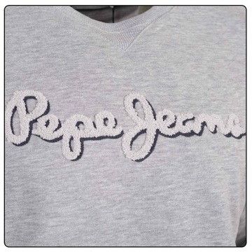 PEPE JEANS OCIEPLANA BLUZA MĘSKA RYAN SZARA r.L