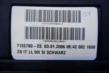 BMW E90 E91 E92 DESKA POD NAVI ORIGINÁLNÍ