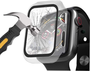 2W1 ETUI + SZKŁO HARTOWANE PASUJĄCE DO APPLE WATCH 7 45MM