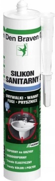 Den Braven Silikon Sanitarny Bezbarwny 280ml