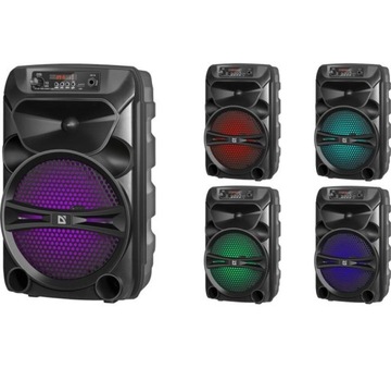G110 Bluetooth-динамик 12 Вт, светодиодный/BT/FM/TF/USB/AUX