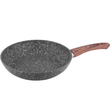 PATELNIA GRANITOWA GRUBA GAZ INDUKCJA KAMILLE
