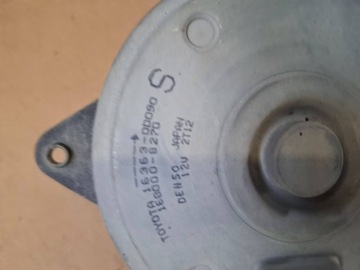 MOTOR VENTILÁTOR CHLADIČŮ TOYOTA YARIS II 1.3 100KM 16363-0D090
