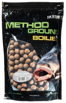 KULKI PROTEINOWE JAXON METHOD GROUND 16MM ORZECH TYGRYSI 1KG