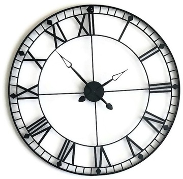 ZEGAR METALOWY s90 AŻUROWY LOFT RETRO 88 CM HIT !!