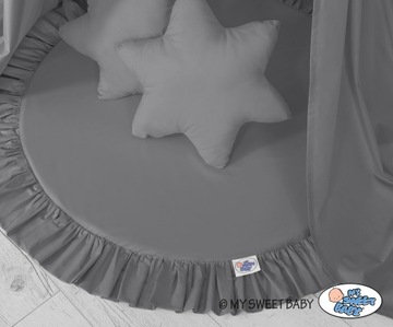 Комплект: Подвесной балдахин, коврик, подушки, антрацит.