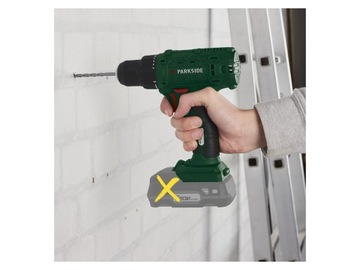 Аккумуляторная дрель PARKSIDE PABS Ład+2xAku2Ah