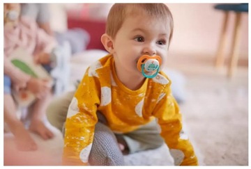Пустышка AVENT ULTRA AIR 6-18M SOOTHING + ЧЕХОЛ