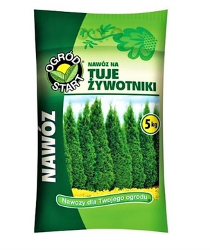 Nawóz na tuje Ogród Start granulat 5 kg