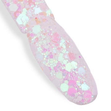 Pyłek ozdobny Primavera 1 – Do stylizacji hybrydowej, żelowej i akrylowej
