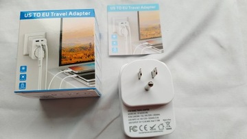 Eu-US PL PL Travel Adapter Plugcl Plugc