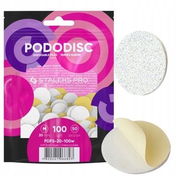 4+1 сменные колодки STALEKS PODODISC SOFT M