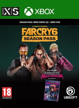 FAR CRY 6 SEASON PASS XBOX ONE SERIES X S KOD DLC