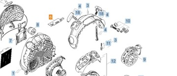 KARCHER układ sterowania odkurzacza VC 6100 VC 6200 VC 6.150 VC 6250