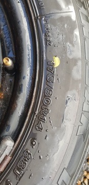 KOLO REZERVY DISK VOLKSWAGEN GOLF IV 175/80 R14