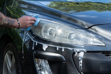 Пена для регенерации фар, полировка, чистка ламп, электронный лак