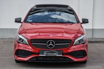 Mercedes CLA C117 Shooting Brake Facelifting 2.0 220 184KM 2017 Mercedes-Benz CLA CLA 220 4-MATIC 184KM Shooting-Brake AMG Panorama Salon, zdjęcie 4