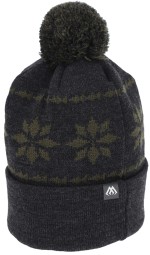 MIKADO CIEPŁA CZAPKA ZIMOWA Z POMPONEM UM-UC009