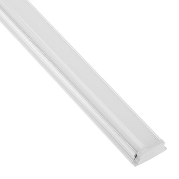 Profil do Taśm LED aluminiowy NATYNKOWY 1m + KLOSZ
