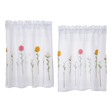 Штора с карманом для карниза, короткие шторы