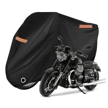 HERANran Pokrowiec na motor Skuter XL 245x105x125 Plandeka z tkaniny Oxford