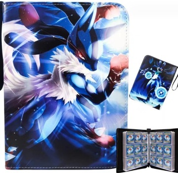 ALBUM segregator na 900 KART POKEMON z uchwytem