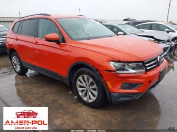 Volkswagen Tiguan II 2019 Volkswagen Tiguan 2019 VOLKSWAGEN TIGUAN 2.0T S 2.0 Benzyna 184KM