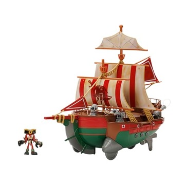 Sonic Prime Playset Angel's Voyage Pirate Ship Gift Set with Included 2,5