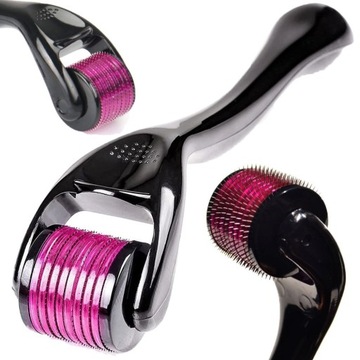 W13 DERMA ROLLER DO MASAŻU TWARZY 540 IGŁY DO MEZOTERAPI TinkSky