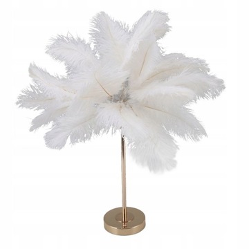 Настольная лампа Feather с сенсорным USB-переключателем