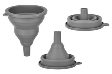 СКЛАДНАЯ СИЛИКОНОВАЯ КУХОННАЯ ВОРОНКА, ГАРМОНИКА