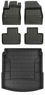 Set 3D gumové rohože Renault Talisman Sedan 2015-2022