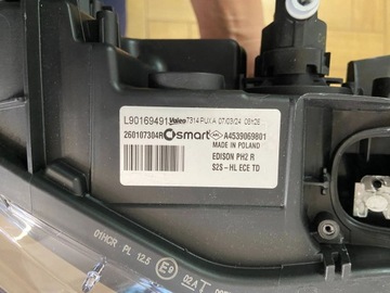 SMART 453 EQ FOURTWO FORFOUR 4539069801 SVĚTLO PRAVÁ A4539069801