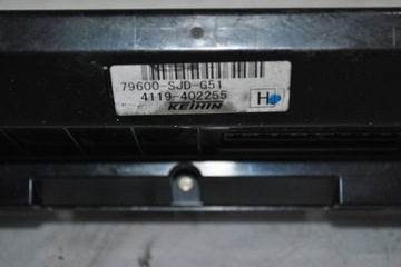 PANEL ŘÍZENÍ VENTILACE HONDA FR-V 79600-SJD-G51