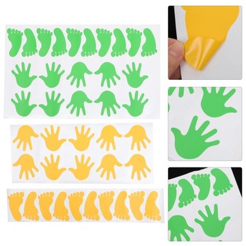 Напольные наклейки для класса Footprint 40 пар