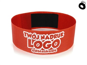 Нарукавная повязка шириной 5 см с вашим собственным логотипом.
