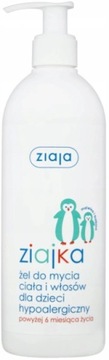 Ziaja Ziajka Żel do Ciała Włosów Dla Dzieci 400ml