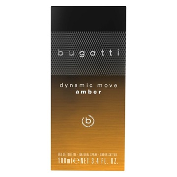 Туалетная вода Bugatti Dynamic Move янтарная 100 мл