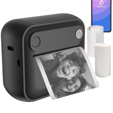 DENVER MINI Термопринтер ДЛЯ СМАРТФОНА 1 рулон термобумаги