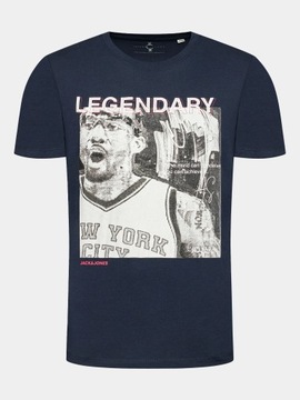 Jack&Jones T-Shirt Legends Photo 12211022 Granatowy Regular Fit